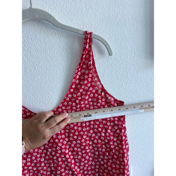 Reformation red flower print top size M - Picture 6 of 6